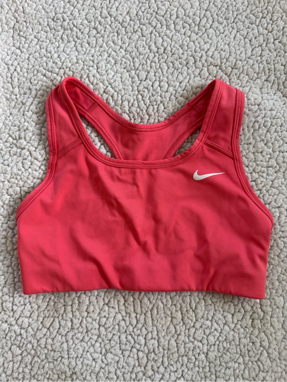 Nike Women's Pink Racerback Sports Bra